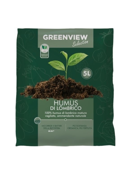 Sacco Humus di Lombrico 5 Lt