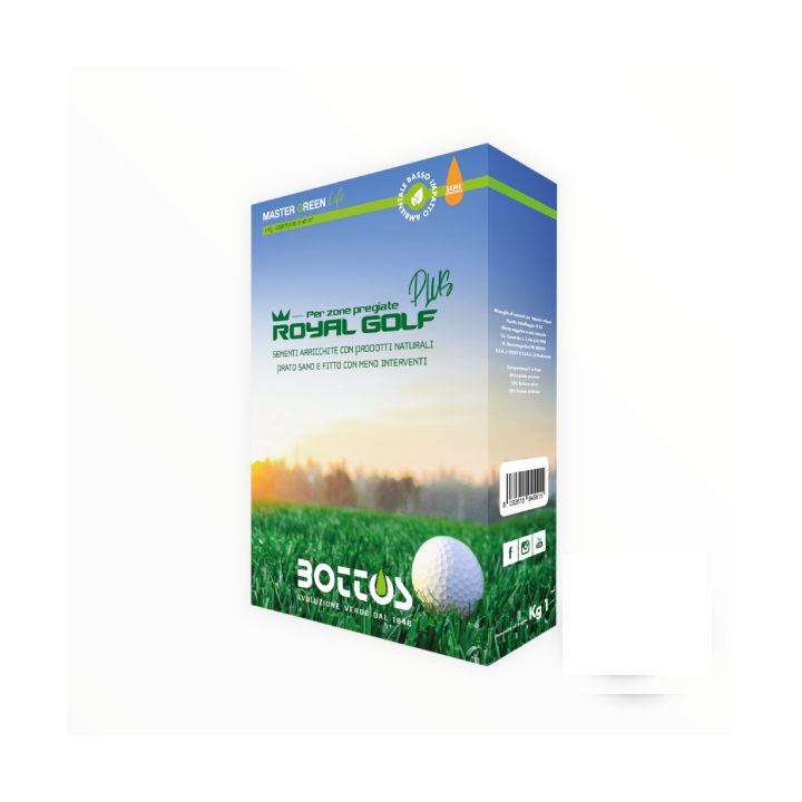 Master Green Life Royal Golf Plus Kg 1 Seme Conciato Bottos