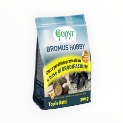Topicida Bromus Hobby in Blocchi Paraffinati 300 gr Copyr