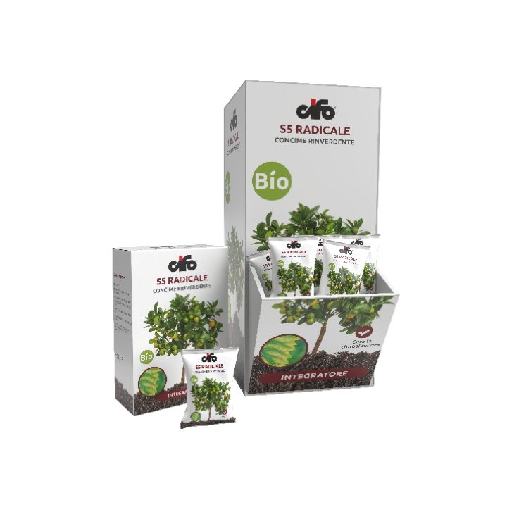 Concime S5 radicale rinverdente 100 gr. Cifo