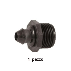 Derivazione portagomma 12mm con filetto maschio 3/4" IRRITEC