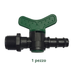 Valvola portagomma - Filetto maschio Ø 20x3/4"