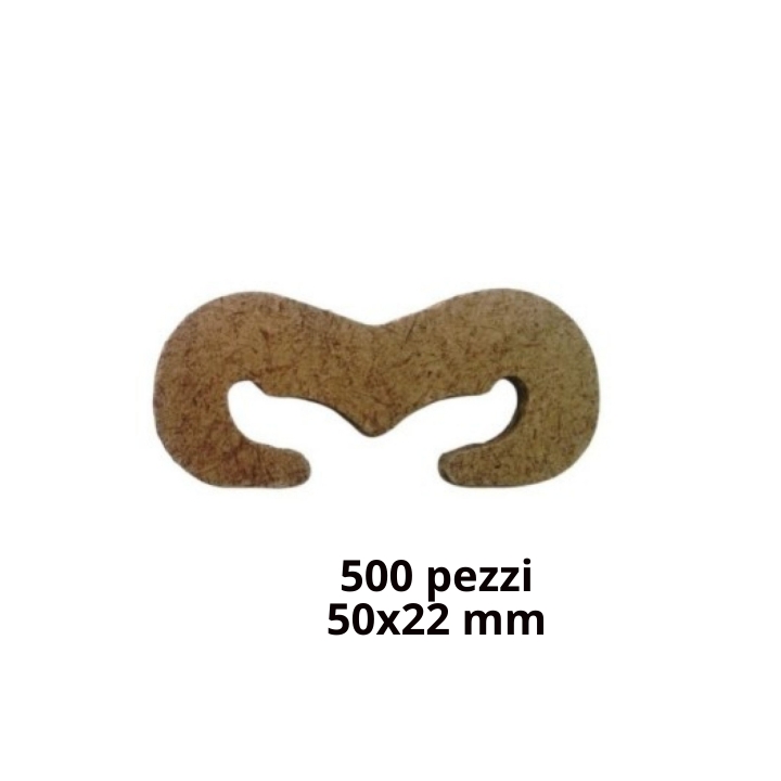 Ecorella grande mm50x22  pz 500