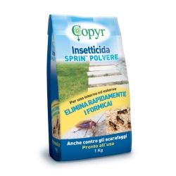 Insetticida Formiche-Scarafaggi SPRIN polvere KG 1 Copyr