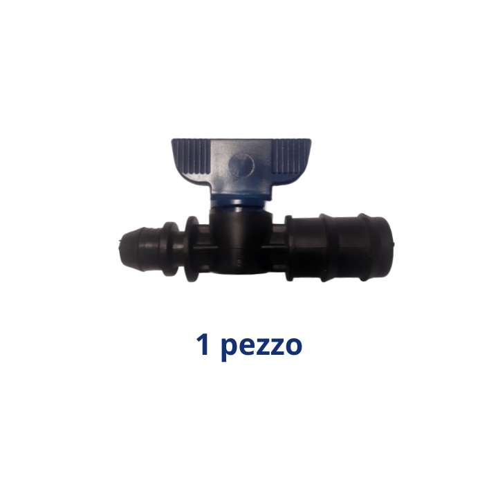 Valvola a sfera derivazione gommino con portagomma 25mm