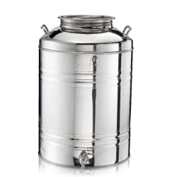 Fusto contenitore graffato Sansone LT 50 p/rubinetto