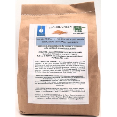 Zeolsil Green Zeolitite a base di Chabasite Kg 1