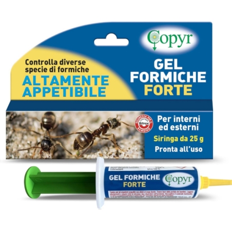 Siringa Gel Formiche 25 gr per uso Professionale Copyr