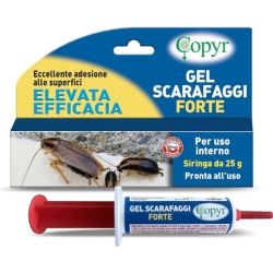 Siringa Gel Scarafaggi 25 gr per uso Professionale Copyr