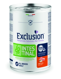 Exclusion Dog Intestinal Medium&Large Adult maiale e riso 400 gr