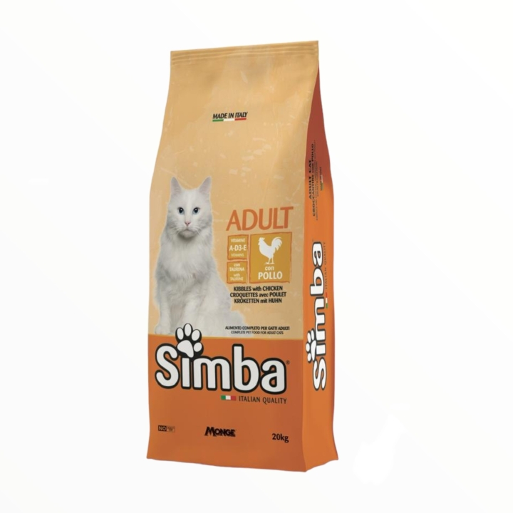 Monge Simba Cat Adult con Pollo KG 20