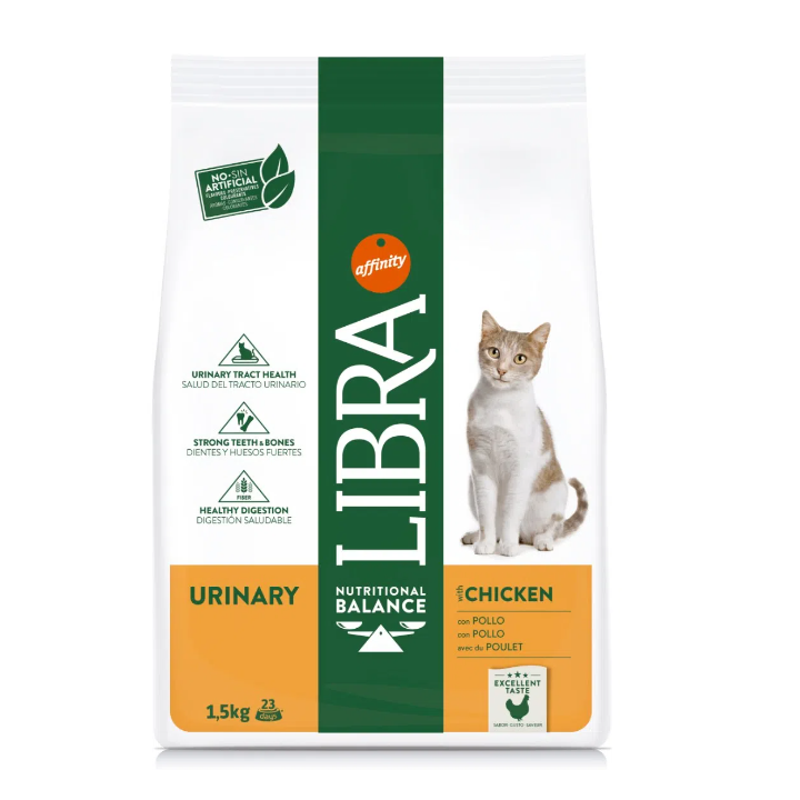 Libra cat adult urinary con pollo KG 8