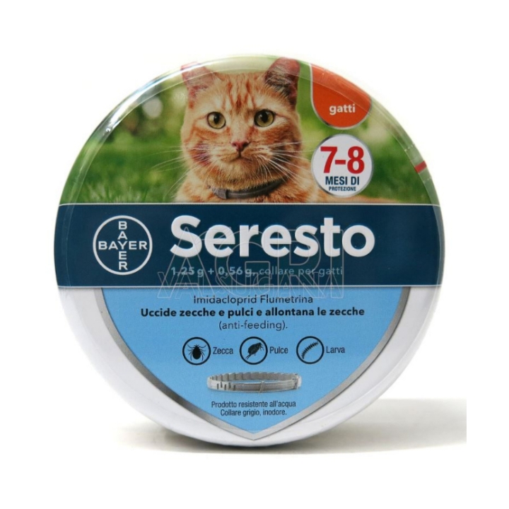 Collare Seresto Gatto 38 cm.