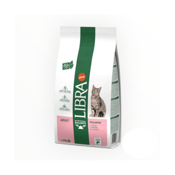 Libra cat adult con salmone KG 1.5
