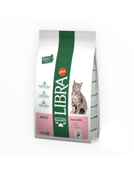 Libra cat adult con salmone KG 10