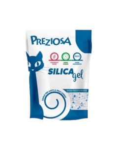 Lettiera preziosa silica gel no profumazione KG 2.25