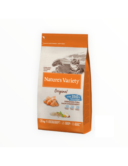 Nature's variety cat orginal Adult sterilized Salmone KG 1.25