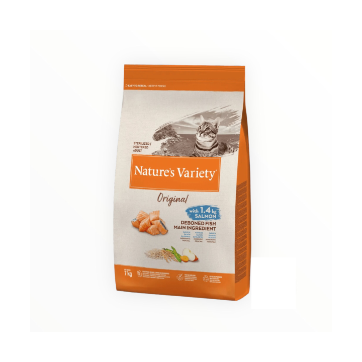 Nature's variety cat orginal Adult sterilized Salmone KG 7