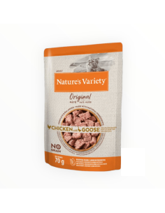 Nature's variety cat pate' Pollo e Oca 70 gr