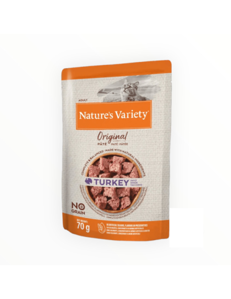 Nature's variety cat pate' Tacchino 70 gr
