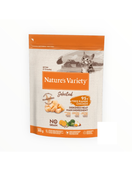 Nature's variety cat selected Kitten (1 - 12 MESI ) Pollo 300 gr