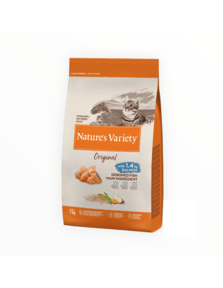 Nature's variety cat orginal Adult sterilized Salmone KG 7