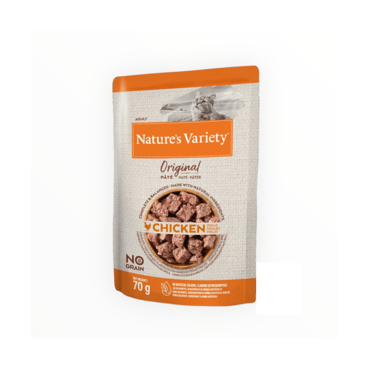 Nature's variety cat pate' Pollo 70 gr