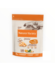 Nature's variety cat selected Adult sterilized Pollo 300 gr