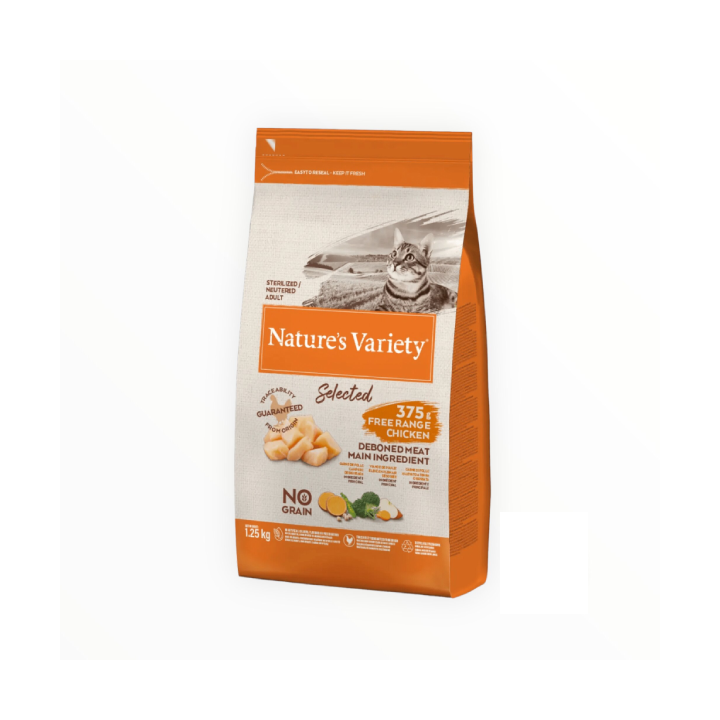 Nature's variety cat selected Adult sterilized Pollo KG 1.25
