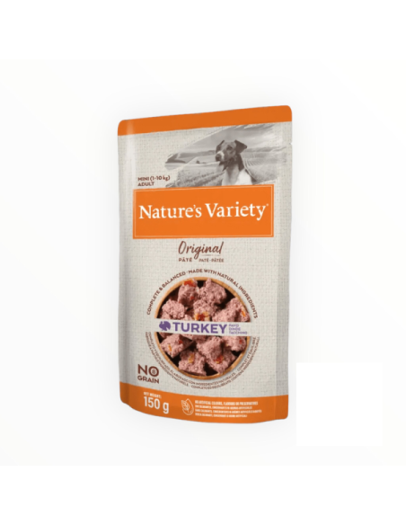 Nature's variety dog mini adult tacchino 150 gr