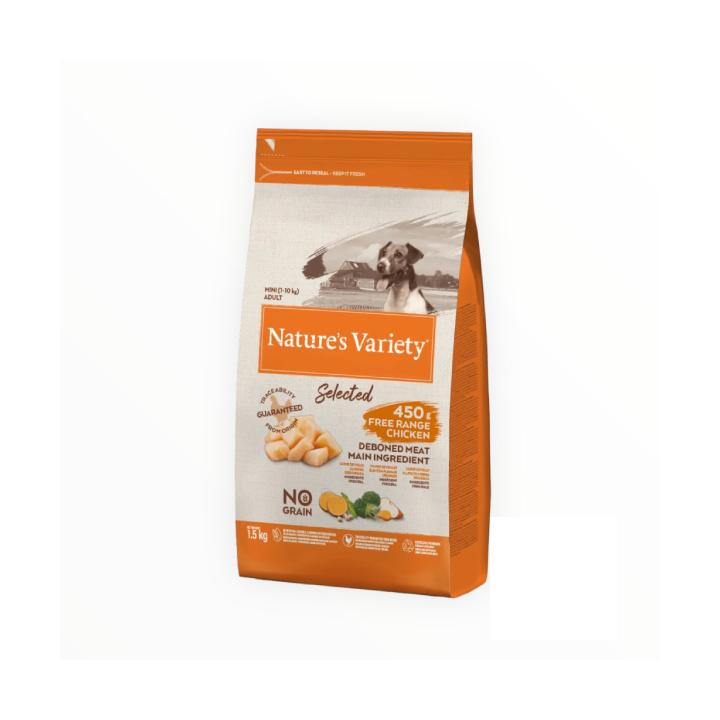 Nature's variety dog original mini adult pollo KG 1.50
