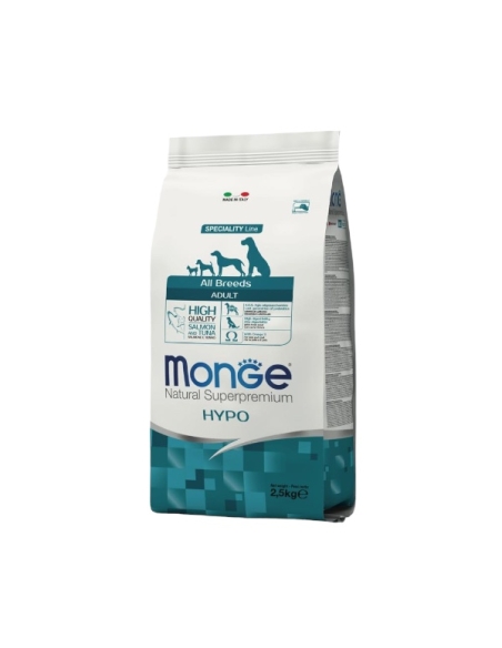Monge superpremium all breeds adult HYPO salmone e tonno KG 2.5