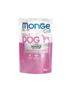 Monge Grill buste Adult Dog maiale 100 gr