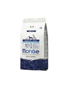 Monge superpremium medium Puppy&Junior ricco di pollo KG 3