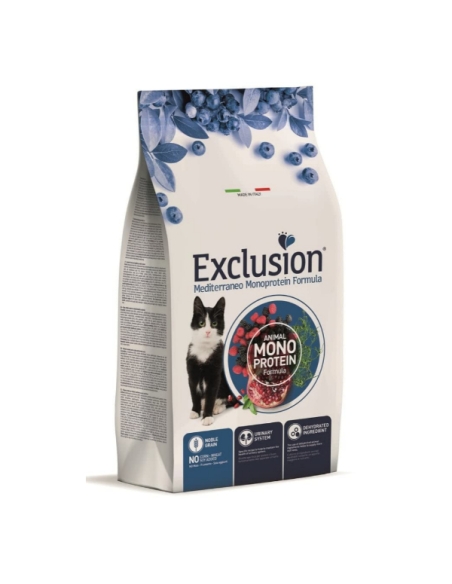 Exclusion cat mediterraneo monoprotein sterilized manzo KG 12