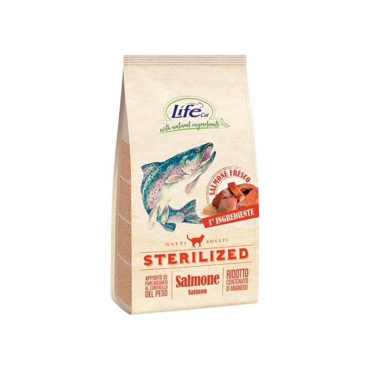 Life cat Adult sterilized Salmone KG 7.50