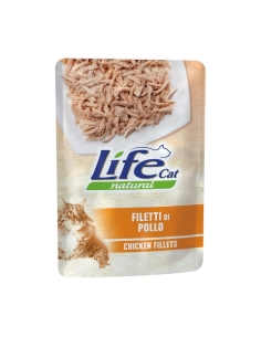 Life cat con filetti di pollo 70 gr