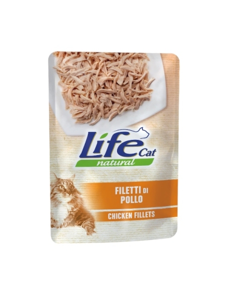 Life cat con filetti di pollo 70 gr
