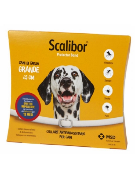 Scalibor collare antiparassitario cane taglia grande 65 cm