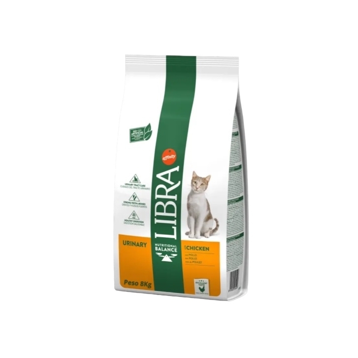 Libra cat adult urinary con pollo KG 8