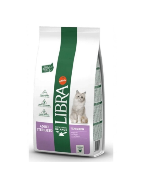 Libra cat adult sterilized con pollo KG 8
