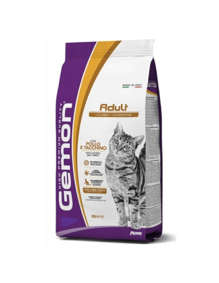 Gemon cat adult pollo e tacchino KG 7
