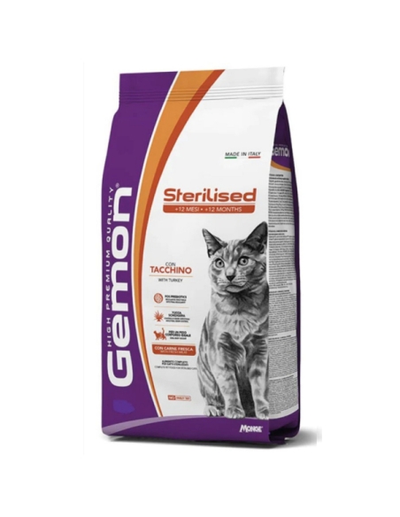 Gemon cat sterilised tacchino KG 7