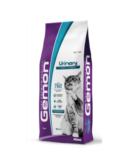 Gemon cat Urinary pollo e riso KG 7