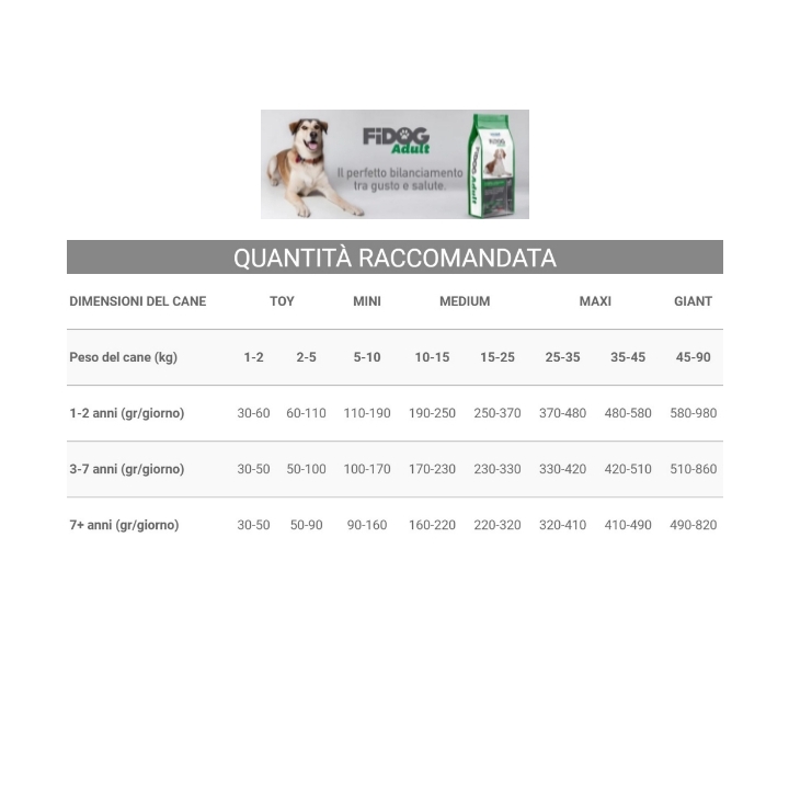 Vincent Fidog cane adult mangime completo Kg 20