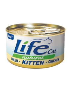 Life cat kitten con pollo 85 gr