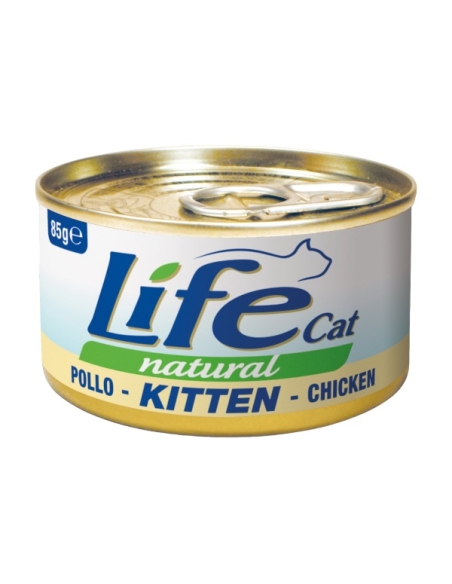 Life cat kitten con pollo 85 gr