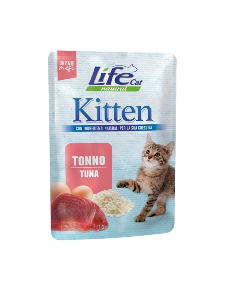 Life cat kitten con tonno 70 gr
