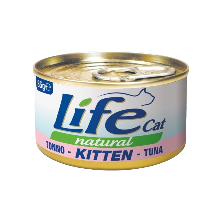 Life cat kitten con tonno 85 gr