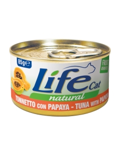 Life cat tonnetto con papaya 85 gr